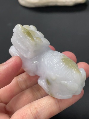 F28283888 Jadeite Pi Xiu Pendant Total Weight Approx. 80.8g