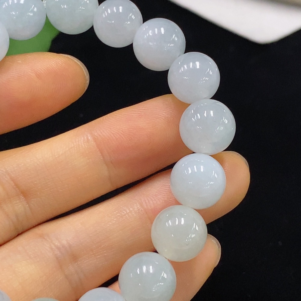 F35095390 Jadeite Bracelet Approx.10.5mm Total Weight Approx.39.47g