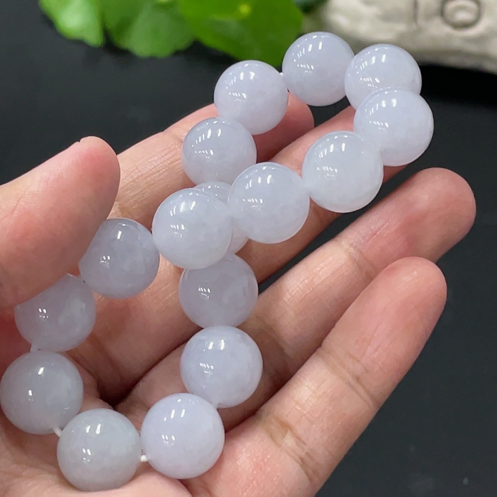 F31610760 Jadeite Bracelet Size 12.2mm Approx. Total Weight 49.55g