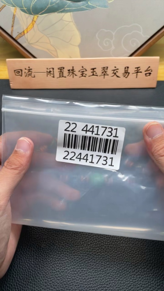 H22441731 Hetian Jade Handheld Piece "Dragon Roaming the World" with Chain, Total Weight 478.79g, Chain Not Included