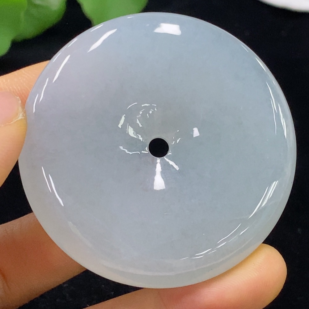 F35133974 Jadeite Safety Buckle Pendant, Total Weight Approx. 52.59g