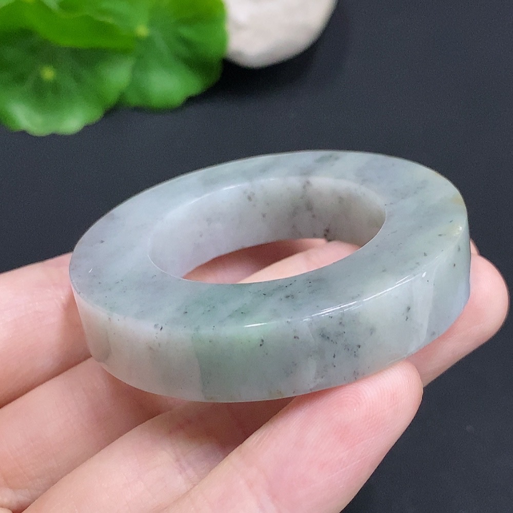 F31606295 Jadeite Donut Pendant Total Weight Approx. 44g