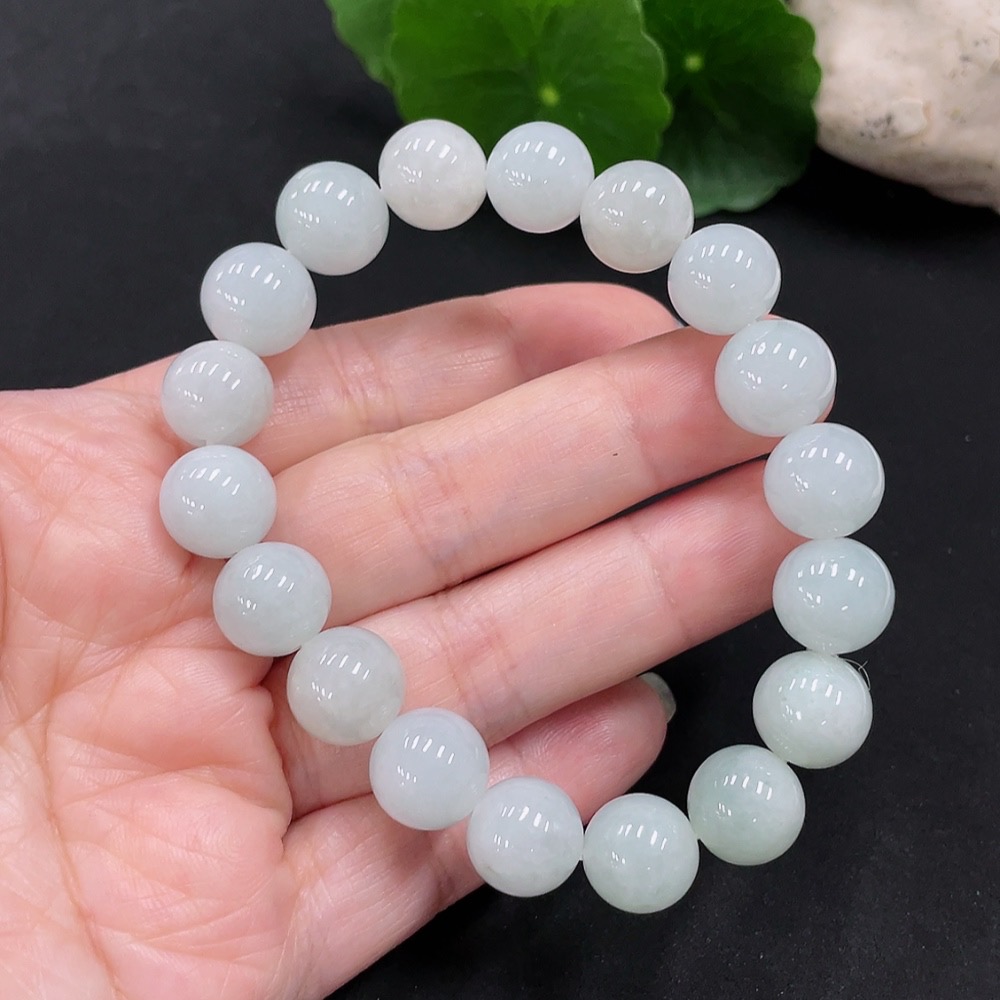 F31626800 Jadeite Bracelet, approximately 11mm, total weight about 40.3g