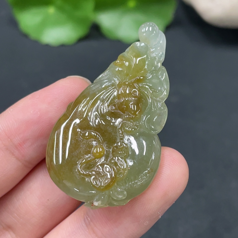 F21414795 Jadeite Pendant Total Weight Approx. 14.47g