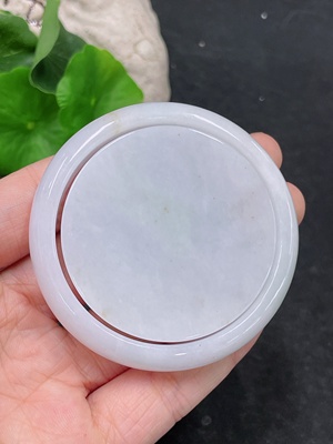 F33840113 Jadeite Round Bangle Set Total Weight Approx. 116.3g Size 51