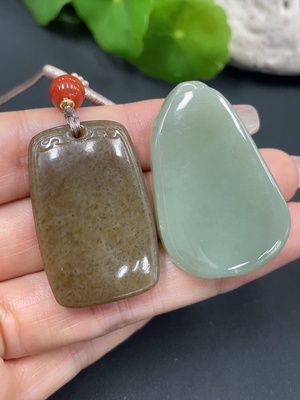 H18995320 Hetian Jade Pendant Plain Pendant Total Weight Approx. (Incl. Cord) 34.5g