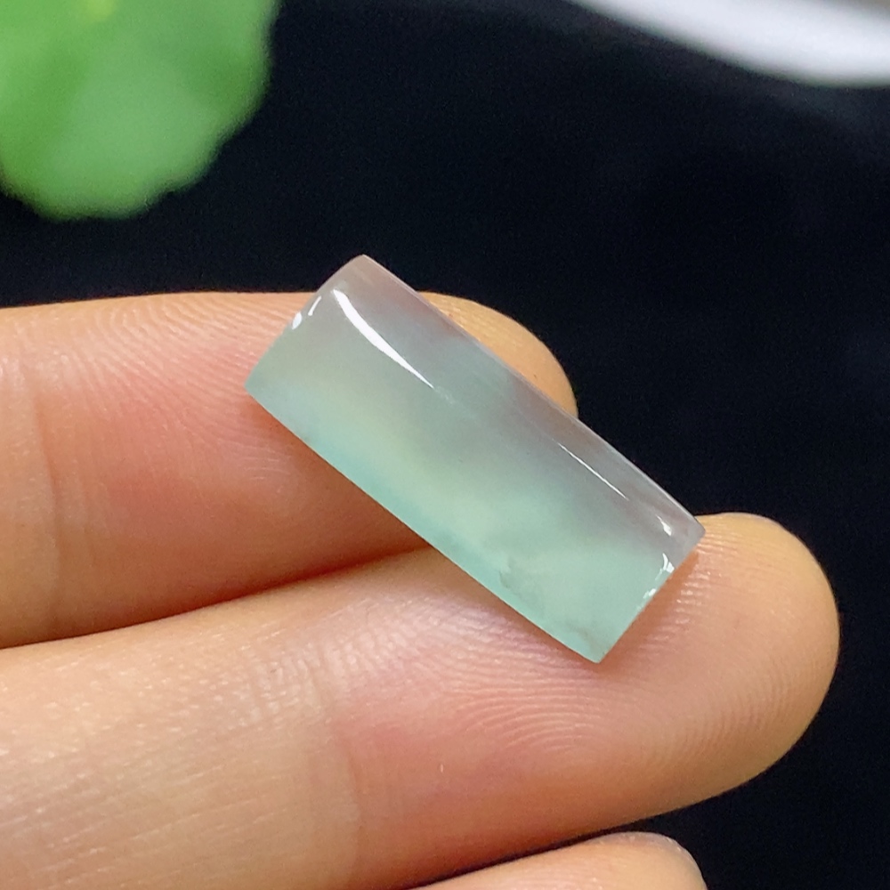 F34025315 Jadeite Inlaid Piece Total Weight Approximately 1.44g