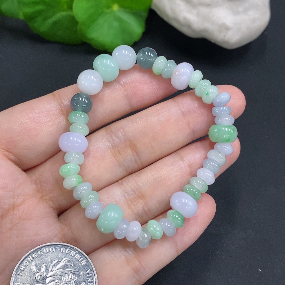 F29409962 Jadeite Bracelet Total Weight About 14.8g