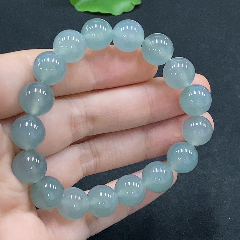 F32819071 Jadeite Bracelet approx. 10mm, Total Weight approx. 33g