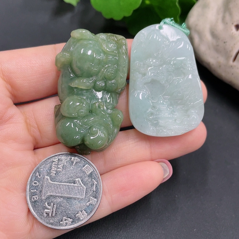 F20259290 Jadeite Pendant Wholesale Lot