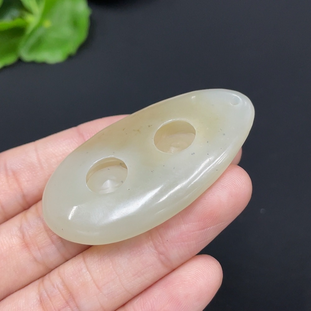 H29430621 Hetian Jade Pendant  Antique Style  Total Weight: Approx. 14g