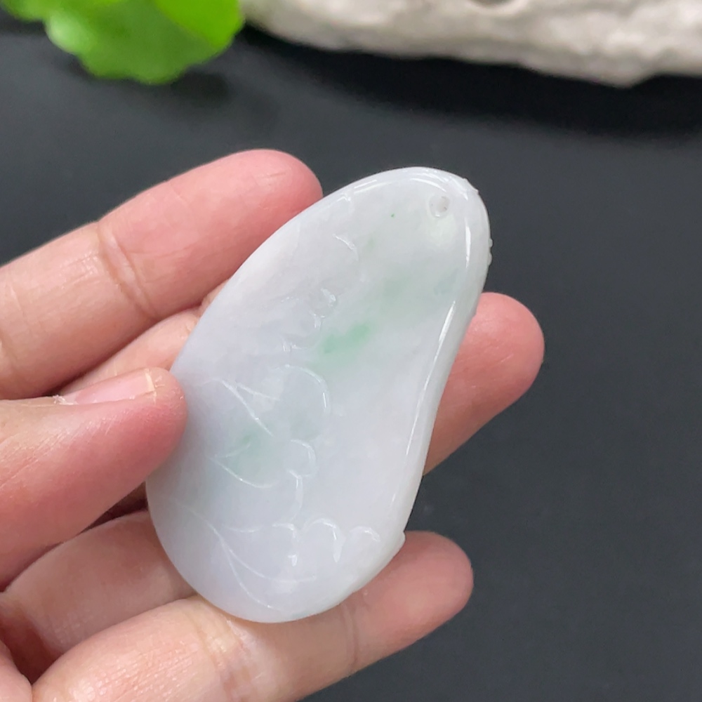 F34978398 Jadeite Auspicious Harmony Pendant