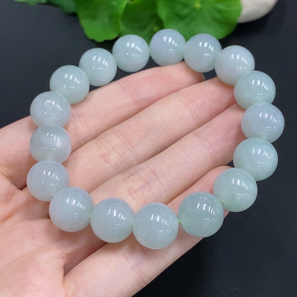 F30543440 Jadeite Bracelet Approx.11.8mm Total Weight Approx.47.6g