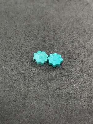 C34990542 Turquoise Jewelry, Color Origin Undetermined, Containing Other Mineral Components, Total Weight Approximately 0.47g, Sell as a Lot