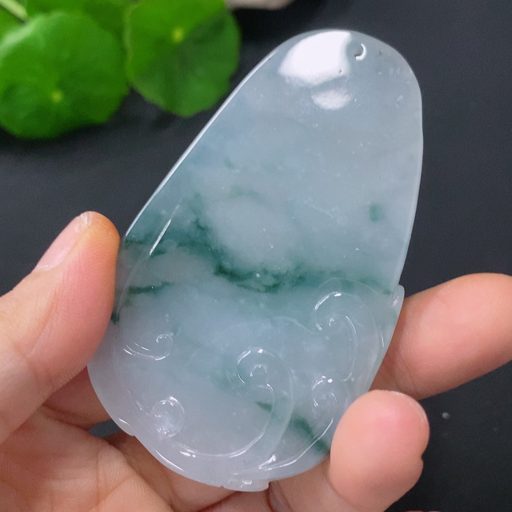 F30462432 JadeitePendant Golden Toad Total Weight Approx. 50.36g