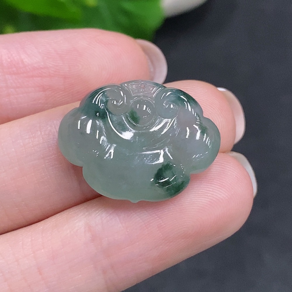 F34034909 Jadeite Ruyi Pendant Total weight approx. 4.1g
