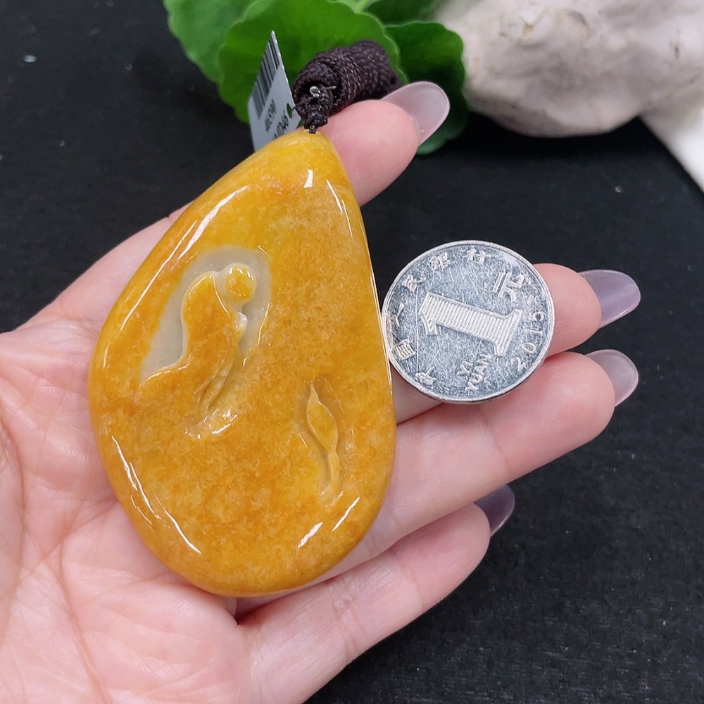 F34966345 Jadeite Enlightenment Pendant