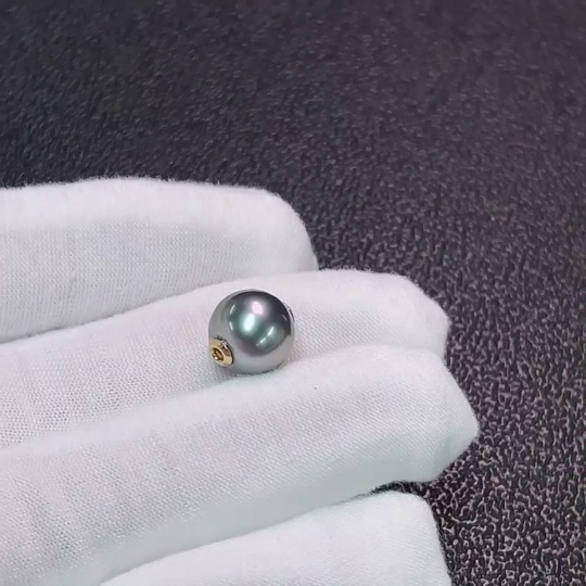 C34006307 Seawater Pearl Pendant 18K Gold Total Weight Approx. 1.37g Size About 9.7mm