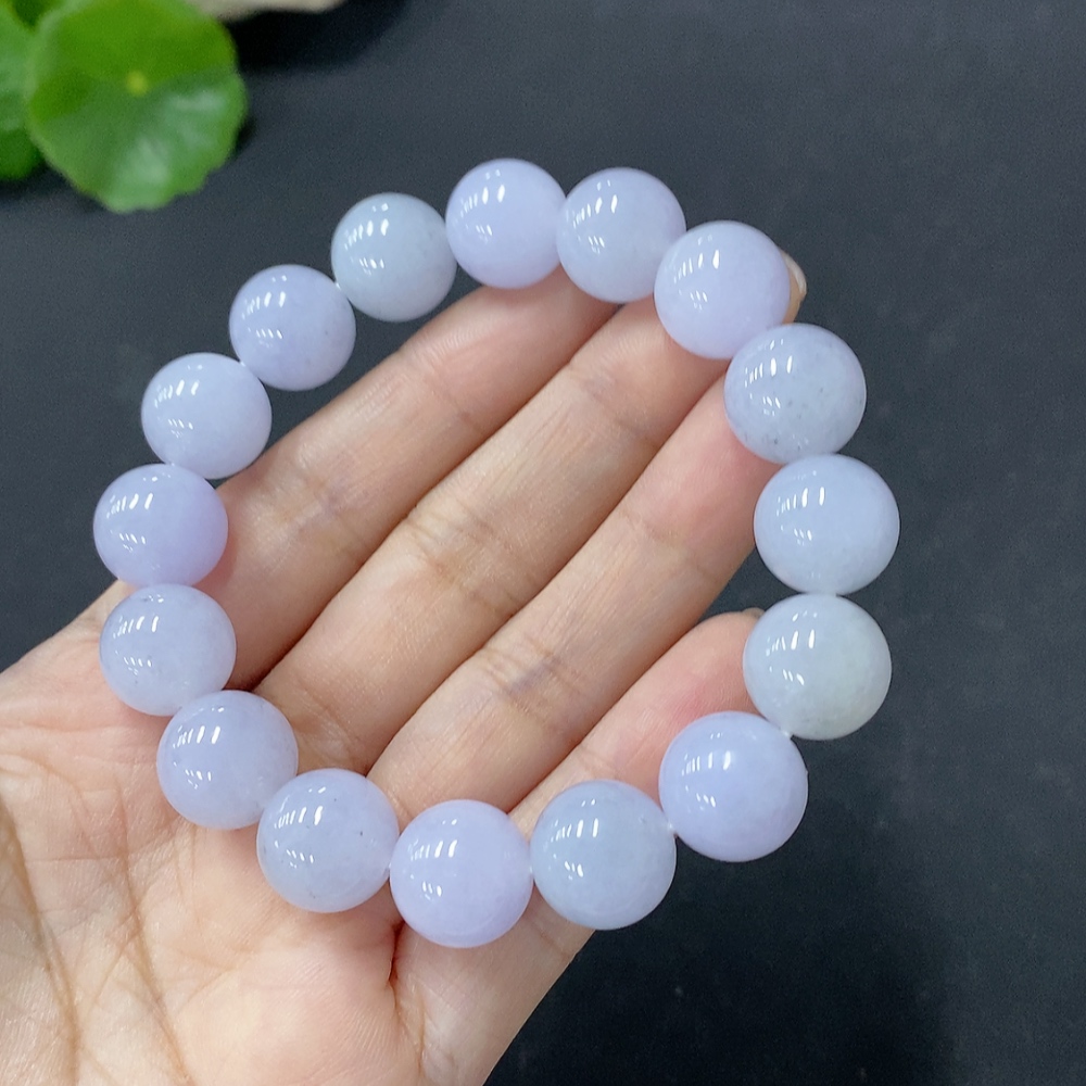 F35089200 Jadeite Bracelet Approx. 12.3mm Total Weight Approx. 51.35g