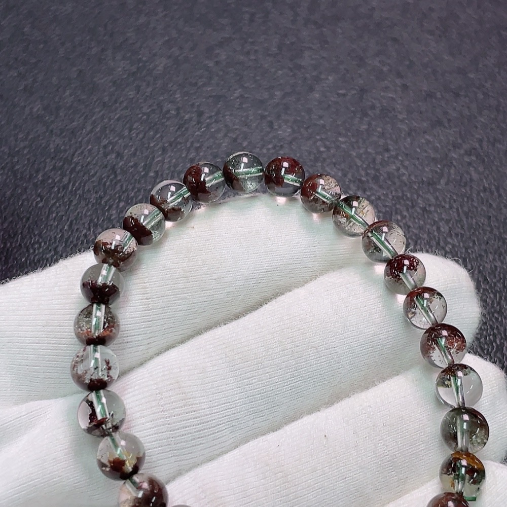 C33869361 Crystal Bracelet Total Weight Approx.11.37g Size 6.4mm