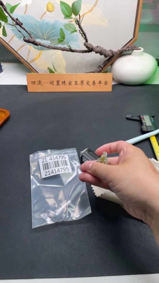 F21414795 Jadeite Pendant Total Weight Approx. 14.47g