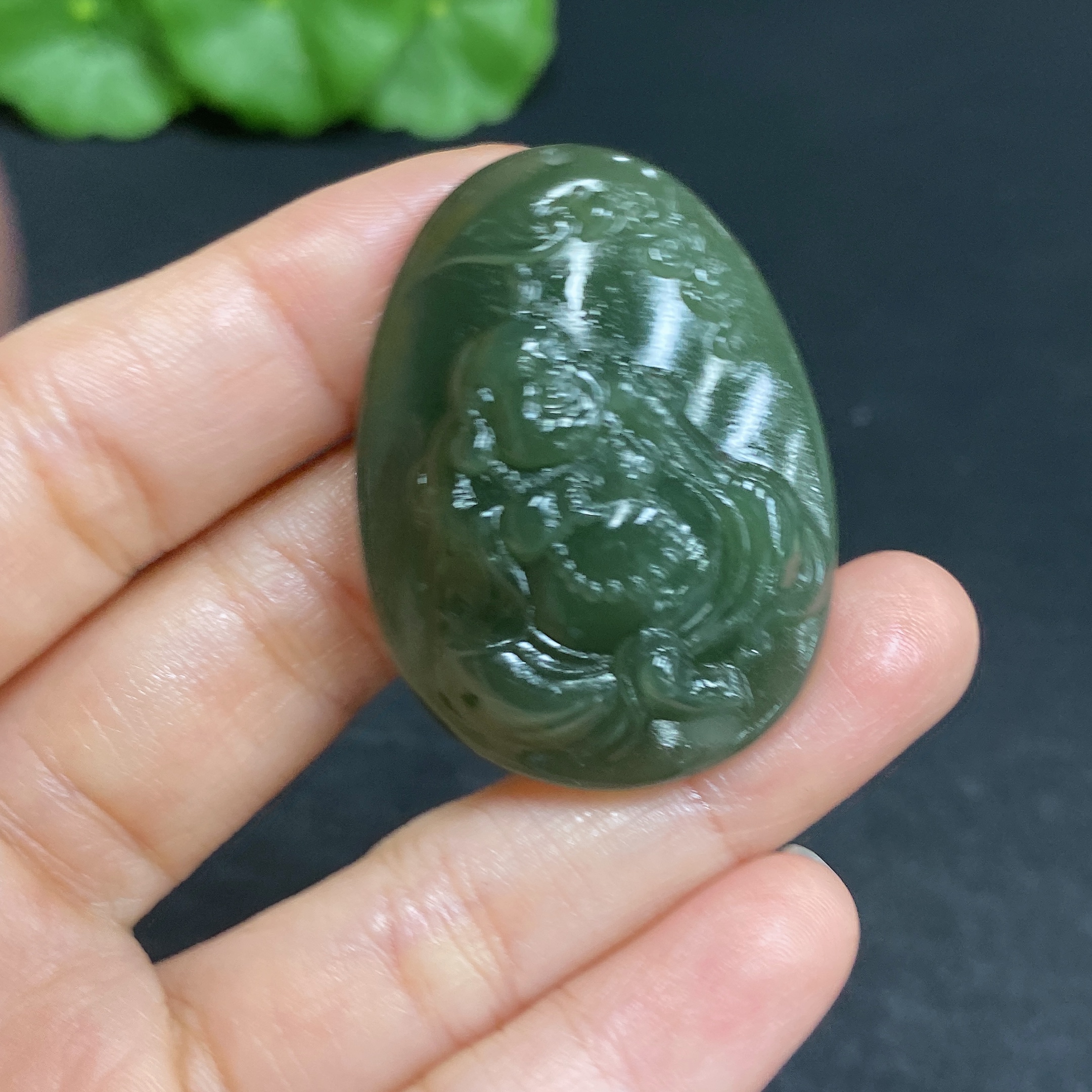 H32704063 Hetian Jade Pendant - Buddha, Total Weight Approx. 22.6g