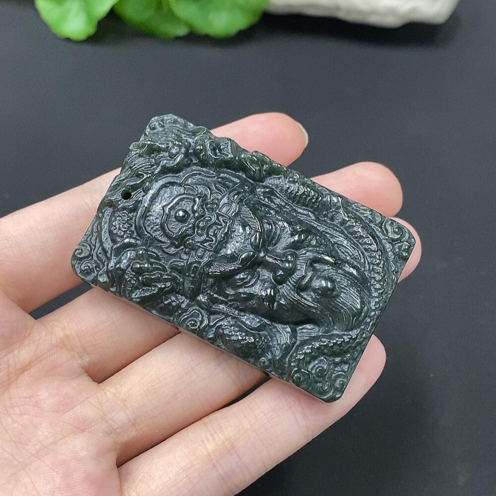 H04403991 Hetian Jade Pendant Total Weight 56