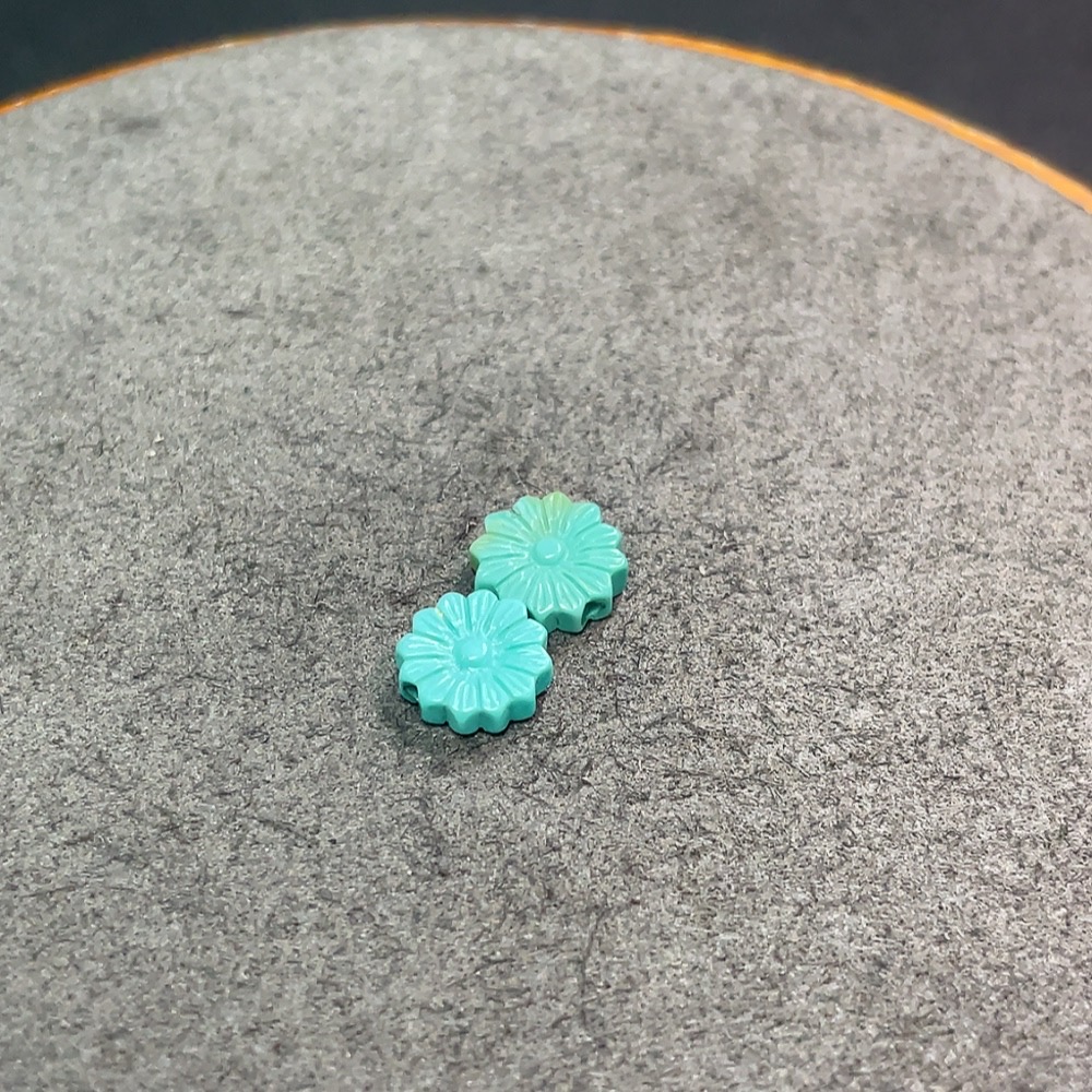 C34990694 Turquoise Jewelry with Other Mineral Components, Total Weight Approx. 0.67g, Sell as a Lot