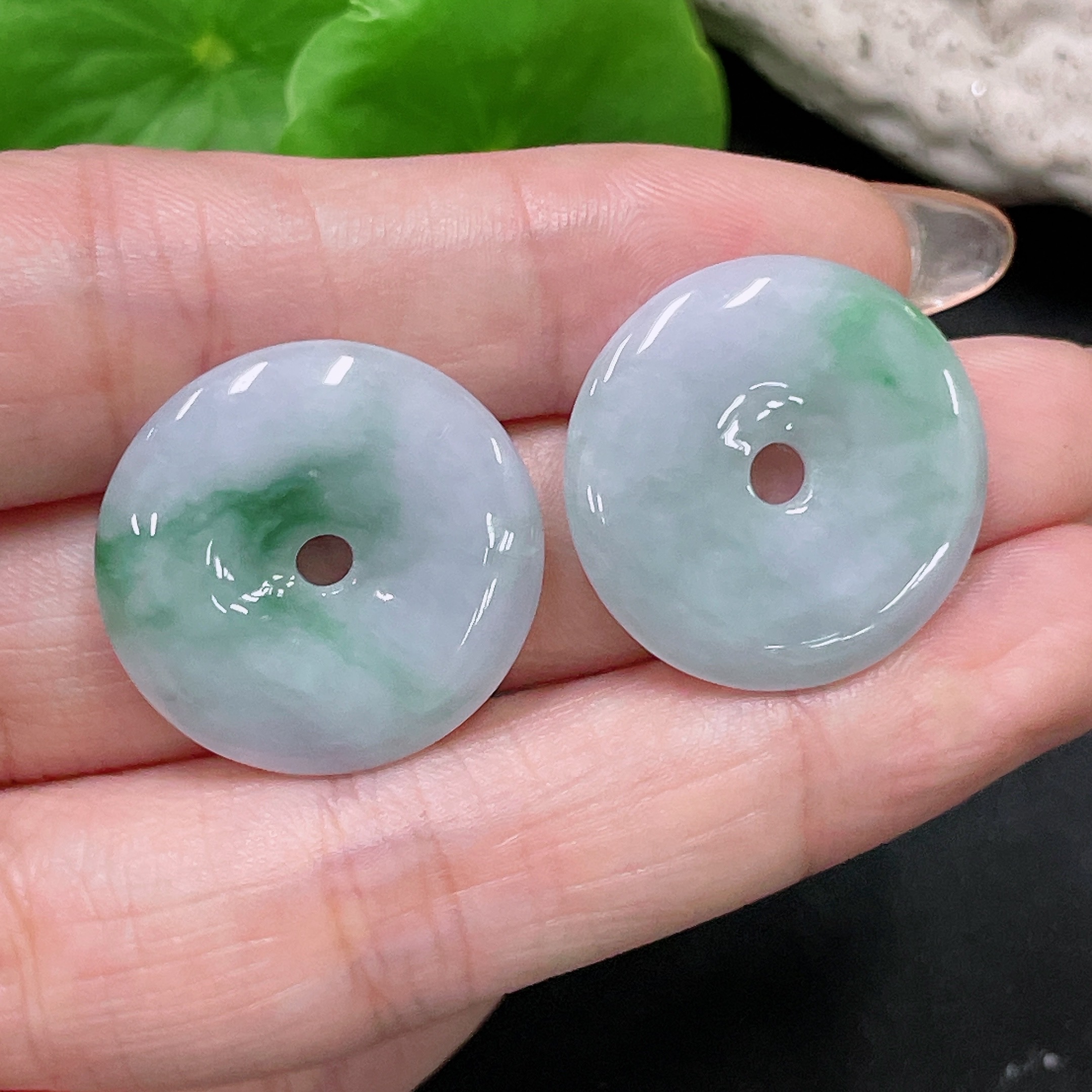 F34984595 Jadeite Pendants Sell as a Lot