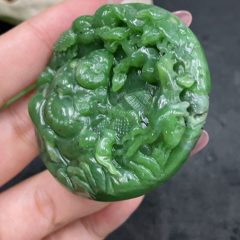 H33845969 Hetian Jade Pendant - Buddha, Total Weight Approx. 50.5g