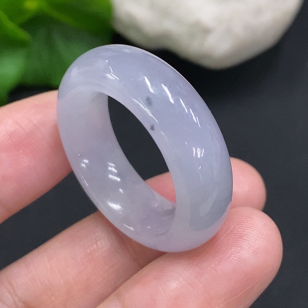 F35127218 Jadeite Ring Size 24 Total Weight Approx. 10.5g
