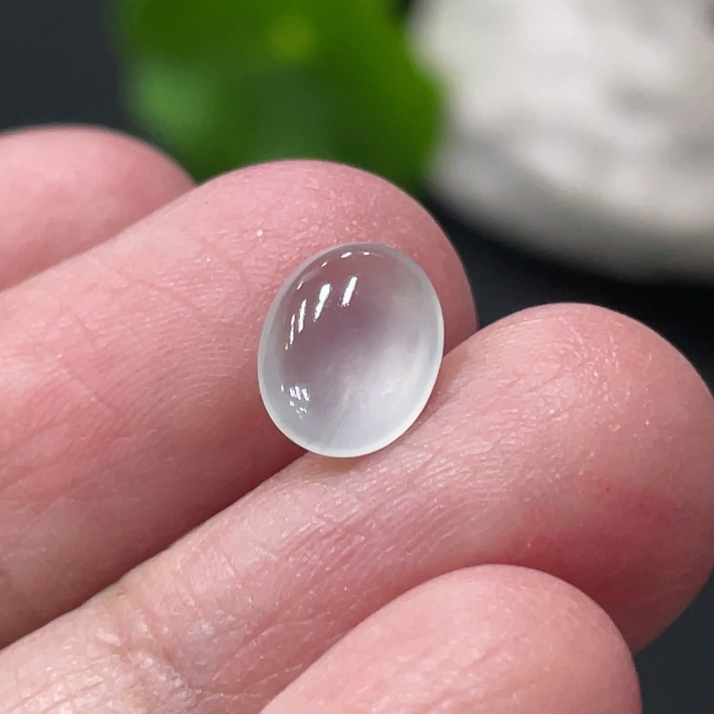 F35109129 Jadeite cabochon, total weight approx. 0.34g