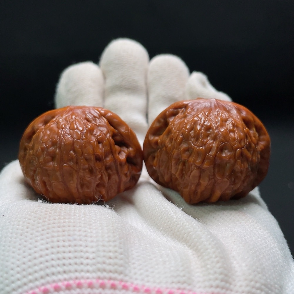 W34993799 Walnut Disc-shaped Total Weight Approx. 30.99g Size About 39.6mm