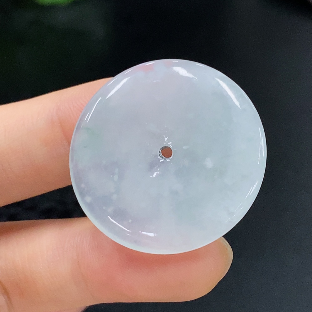 F29414462 JadeitePendant Peace Ring Total Weight Approx. 6.6g