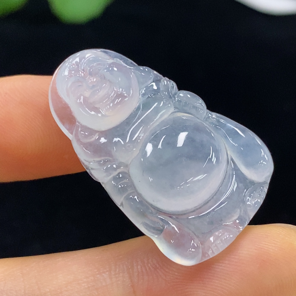 F35114531 Jadeite Pendant Buddha, Total Weight Approx. 5.88g