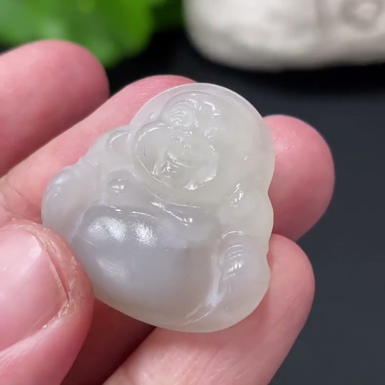 H23648670 Hetian Jade Buddha Pendant, Approx. 6.11g