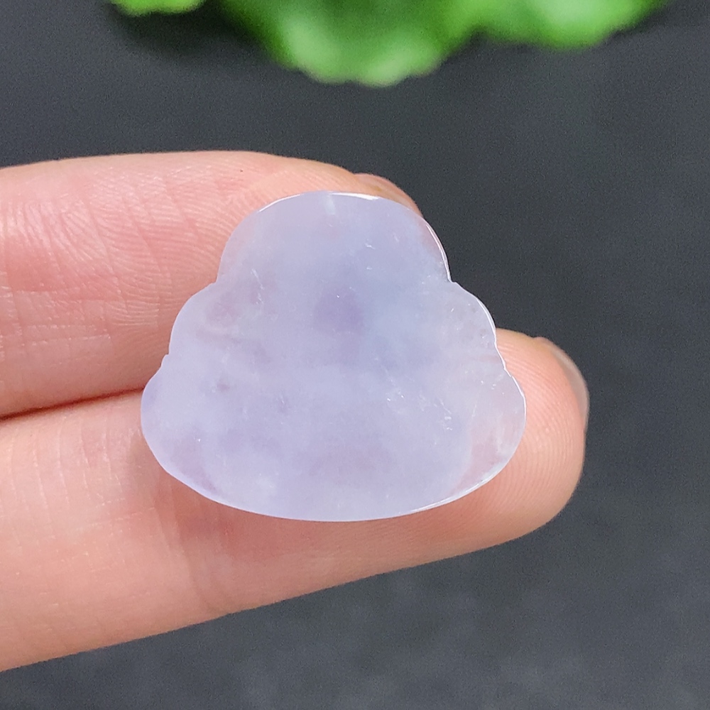 F35078795 Jadeite Buddha Pendant, Total Weight Approximately 2.5g