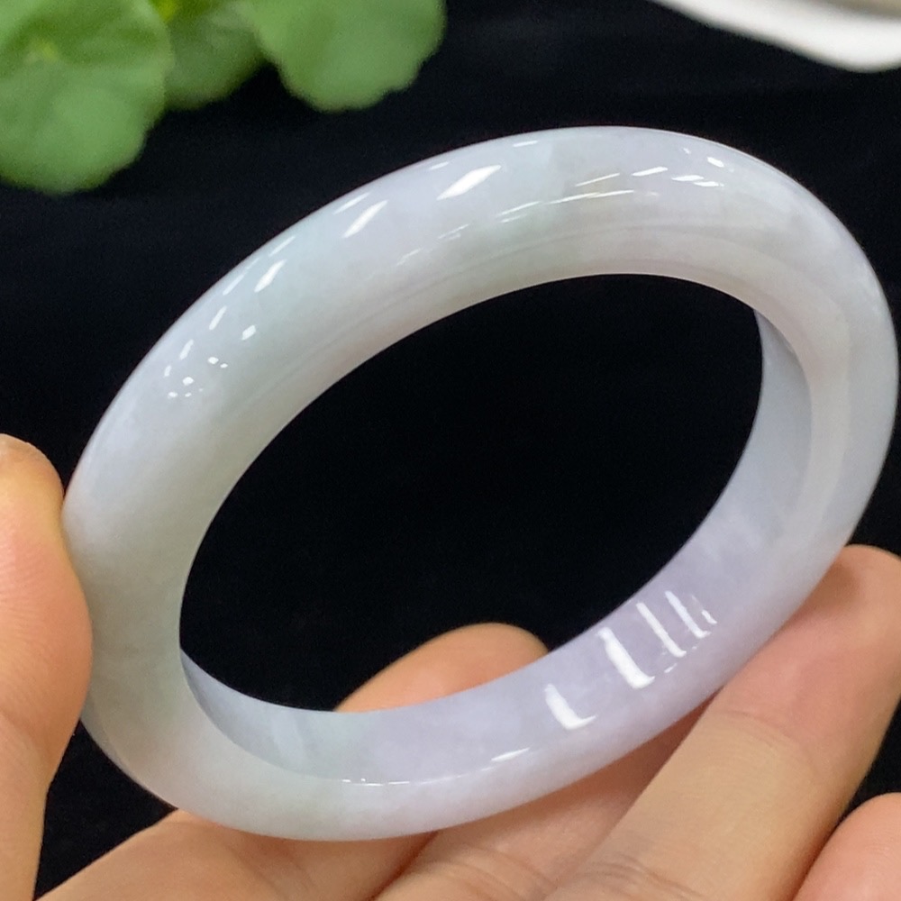 F33929885 Jadeite Regular Bracelet Size 53.5 Total Weight Approx. 49.9g