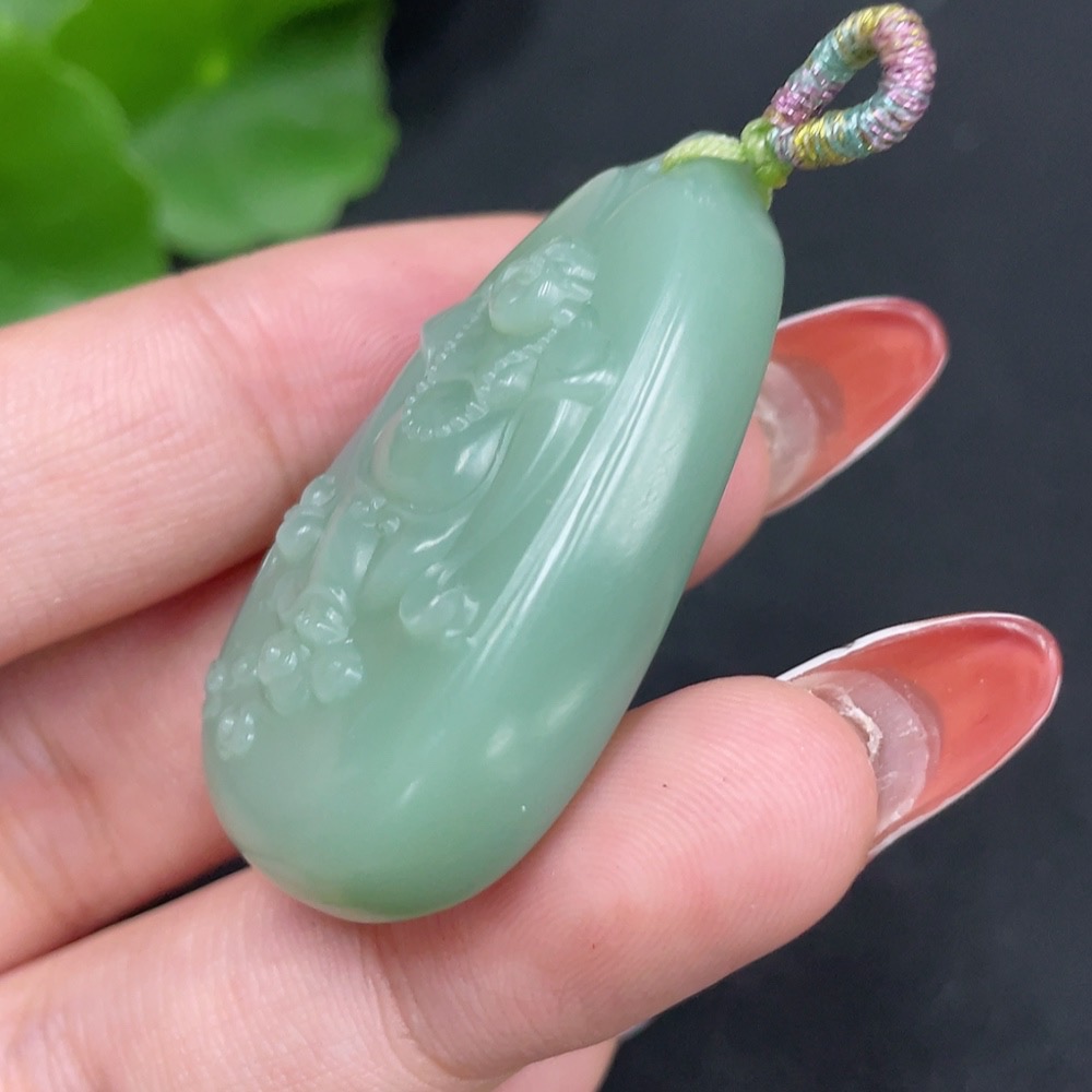 H34026022 Hetian Jade Jasper Pendant - Buddha, Total Weight Approx. 18.8g