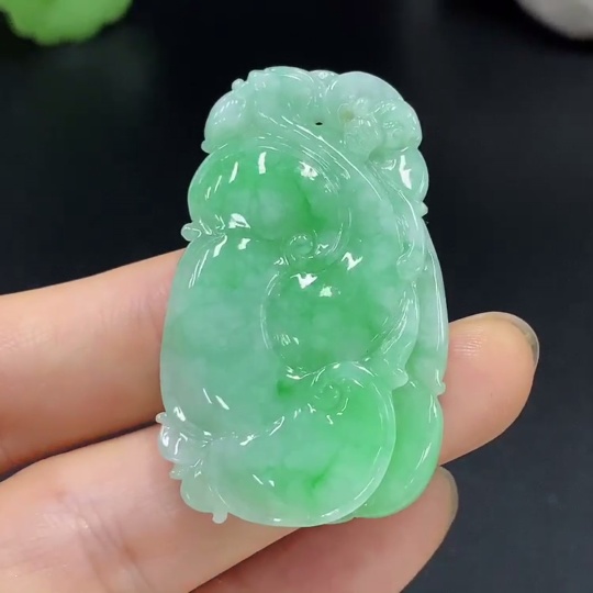F29335291 Jadeite Pendant Total Weight Approx. 9.77g