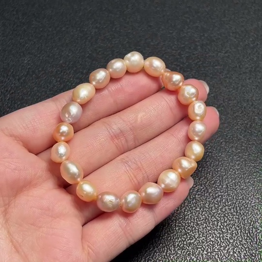 C32815698 Pearl Bracelet Total Weight Approx.13.20g Size About7.4mm