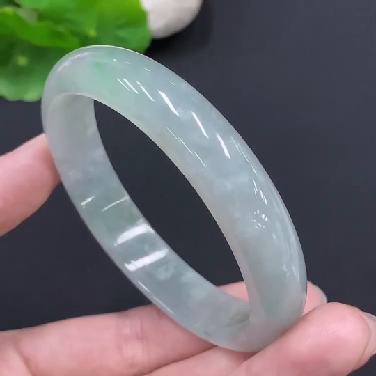 F29364969 Jadeite Round Bracelet Size 56.9 Total Weight Approx. 41.8g