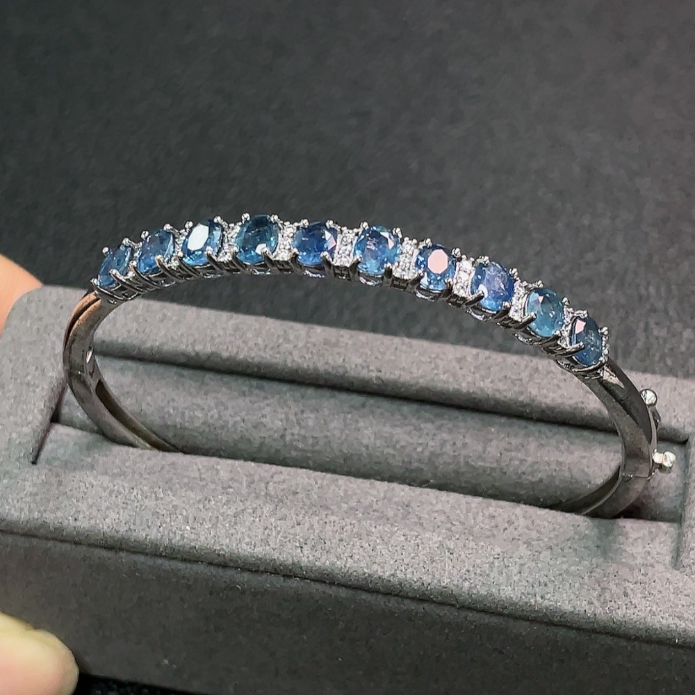 C34950669 Sapphire Bracelet Non-Gold Total Weight Approx. 9.13g