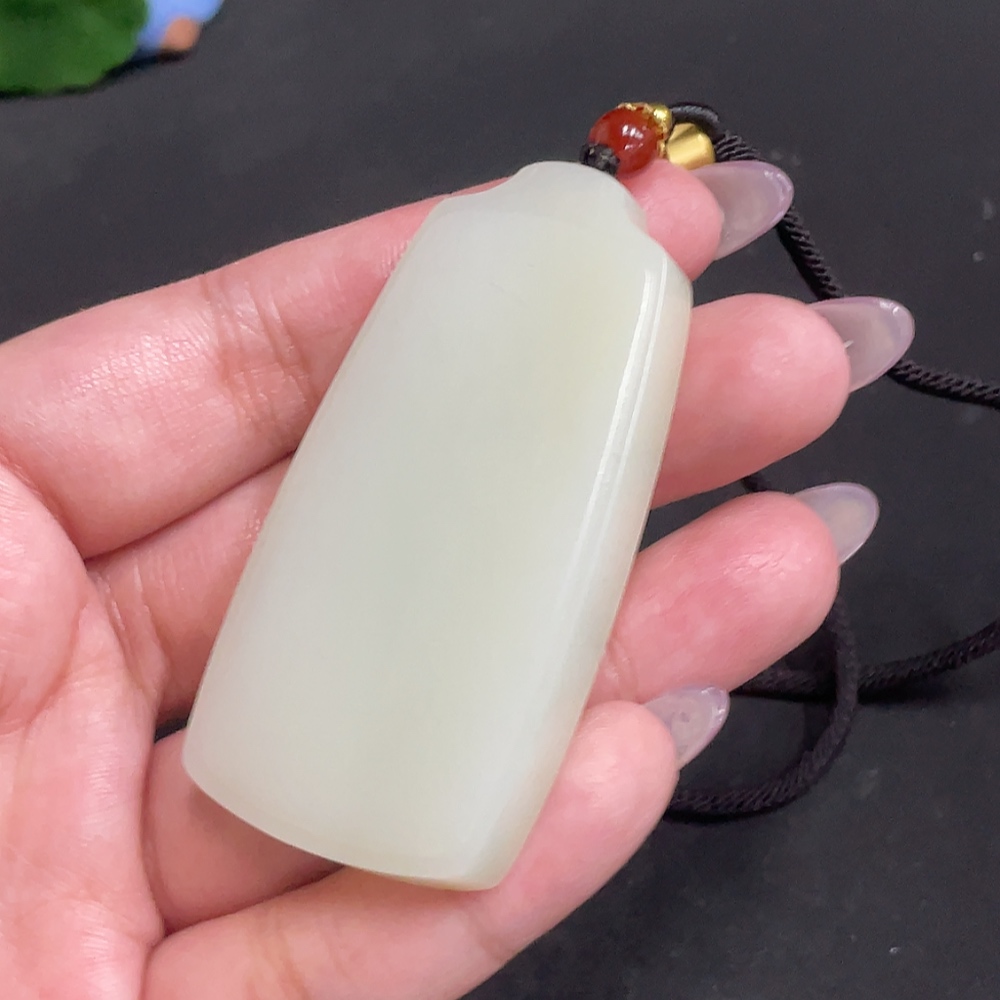 H33880881 Hetian Jade Pendant, Plain Pendant
