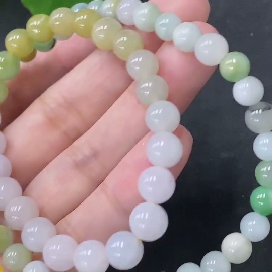 F31661882 Jadeite Bracelet Sell as a Lot Color Origin Undetermined