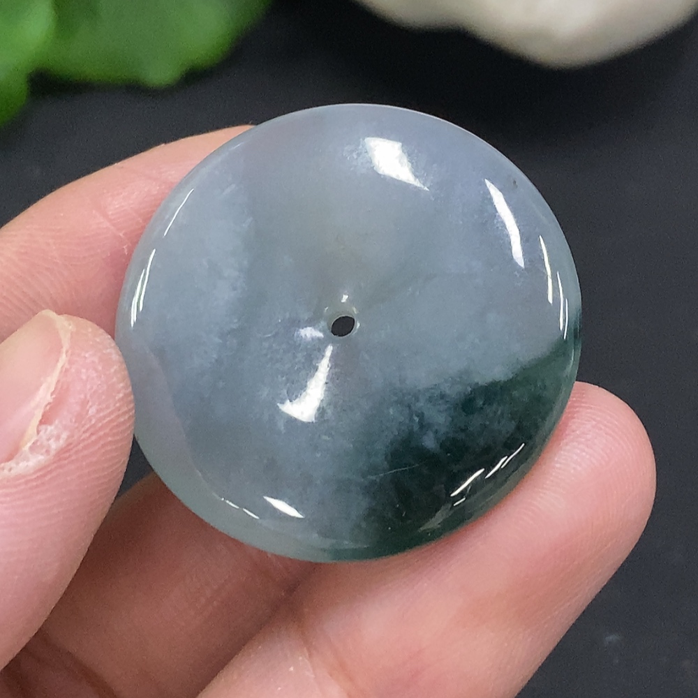 F35125895 Jadeite Safety Pendant Total Weight Approx. 9.5g
