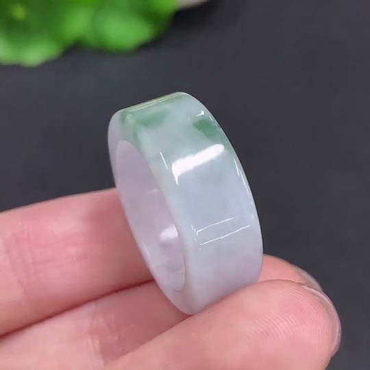 F35079153 Jadeite Ring Size 15 Total Weight Approx. 5.6g