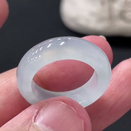 F27110127 Jadeite Ring Size 13 Total Weight About 4g