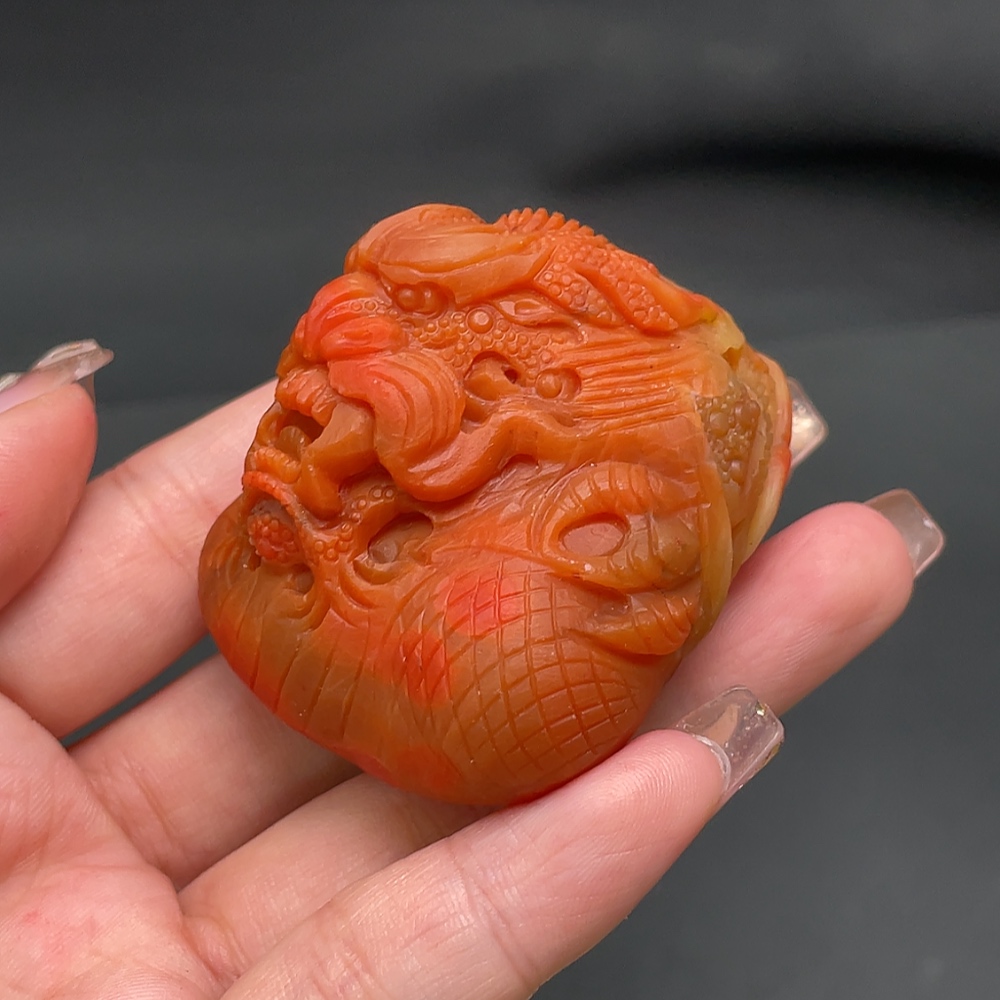 C14537414 South Red Agate Pendant Approx. 112.05g