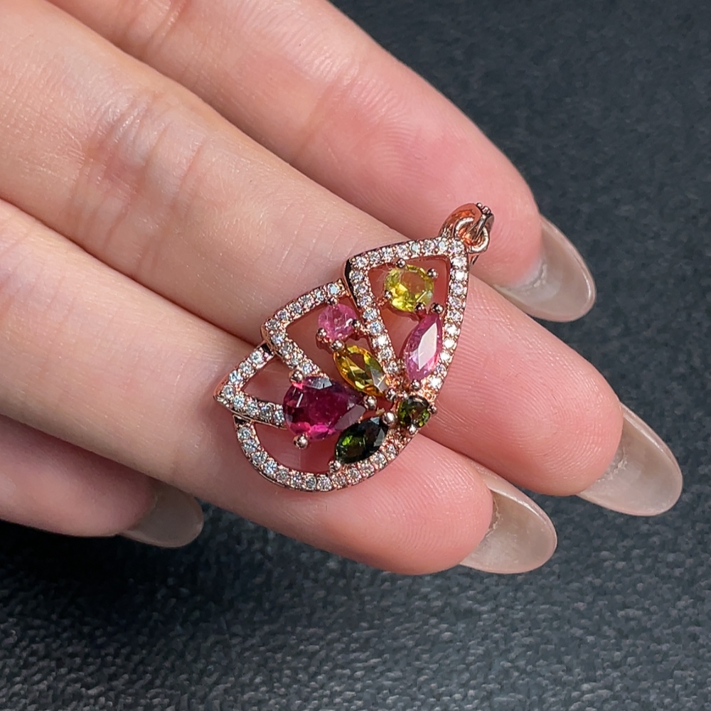 C31620463 Tourmaline Pendant Non-Gold Total Weight Approx. 3.82g